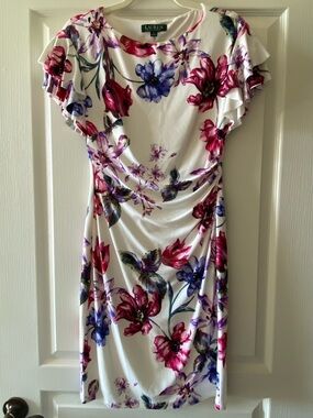 Lauren Ralph Lauren Floral Dress, Size 2, Like new, worn once
